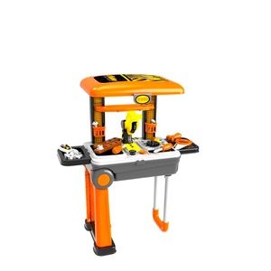 lil builder compact play-set, hardware luggage set toy